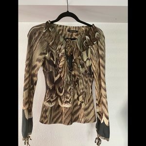 Robert Cavalli Silk Blouse
